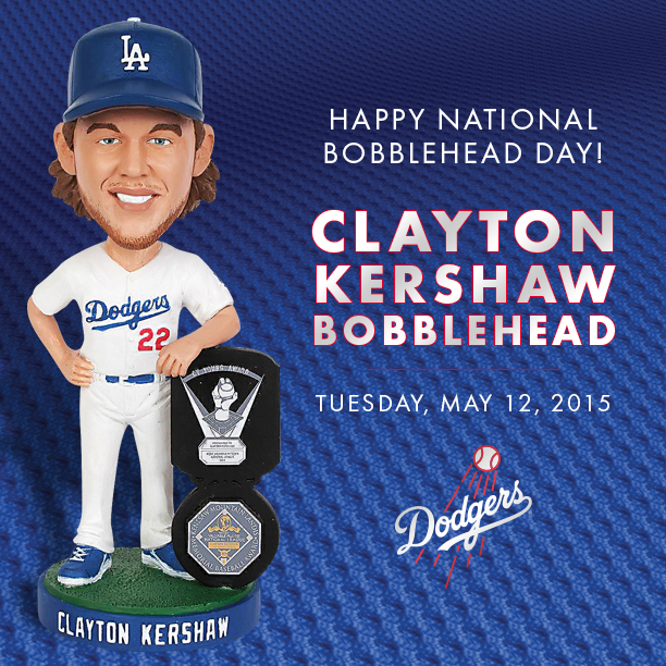 The 2015 Clayton Kershaw bobblehead – Dodger Thoughts